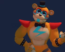 Glamrock Fred Minimal Stylized Base