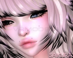 ▸ Umeko's Head + Hair Gift for VRChat ♡
