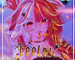 Leelou the Star Kitty  ༉‧₊˚✧