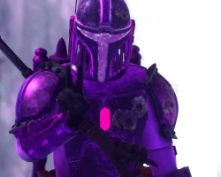 Talia the Pink Mandalorian