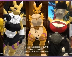 Lunar Rena Outfit Pack