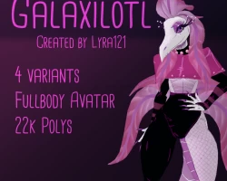 Galaxilotl VRChat Model (3.0 UPDATE!)