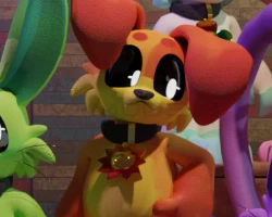 Stylized Plush Dogday VRChat Avatar!! PC/QUEST COMPATIBLE (Poppy Playtime Chapter 3)