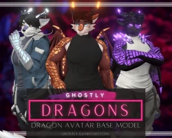 Ghostly Male Dragon T2