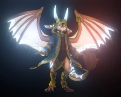 Drakari - A Dragon avatar for Vrchat!