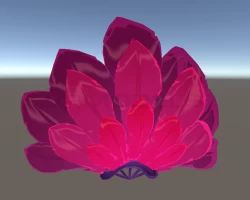 Stylized Feather Fans