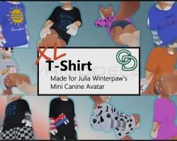 Extra Large T-Shirt For Winterpaw Mini Canine