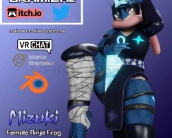Mizuki Fem Ninja Frog