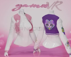 Cropped Varsity Jacket