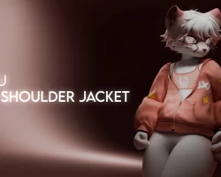 Mayu Off-Shoulder Jacket