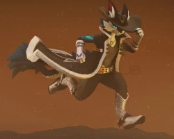 Western Runner Outfit For Novabeast