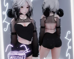 Akari's Messy Hair Bundle