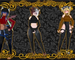 Croptop and ArmWarmers God Magician DLC