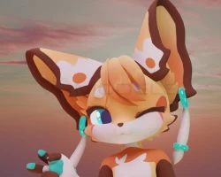 [BlueGuaShop] -3Dモデル-Parch-Can hear real real far~