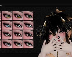 ♡ Demure Eyes | Realistic Eye Texture ♡
