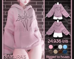 The "Comfy Cutie" Hoodie for VRChat