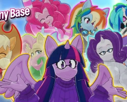 Magical Pony Base [VRChat Avatar]