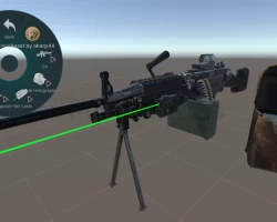 Aharp's M249 Machine Gun
