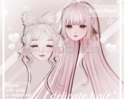 delicate hair pack