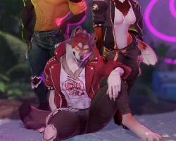 Bento's VRChat Wolf