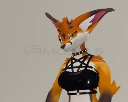 (VRChat) Vulper Goth Top Set