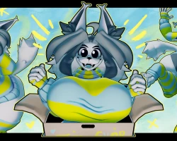 stylized temmie