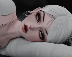 Puppy Eyes Face Texture (Amelia Head)