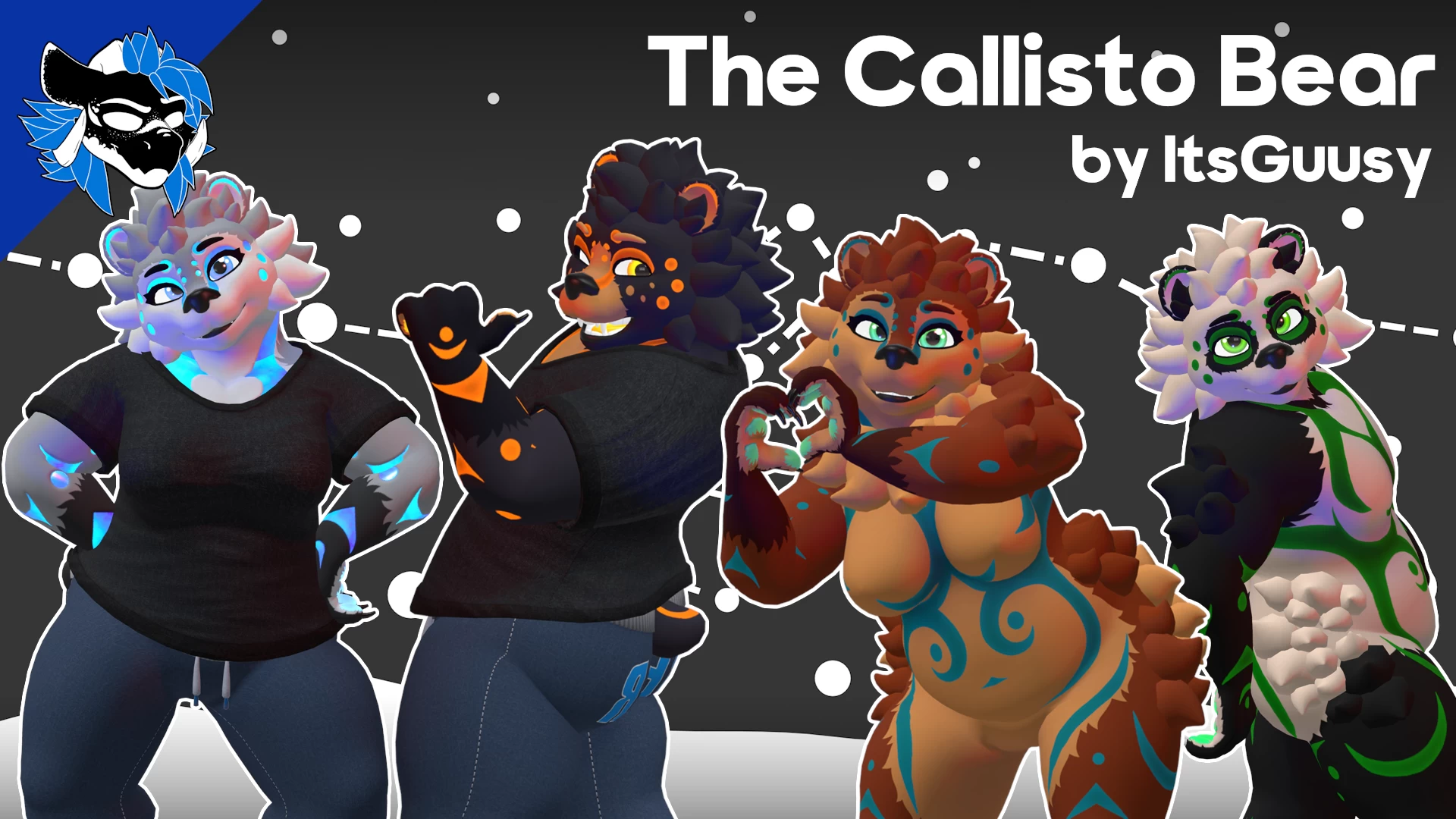 The Callisto Bear » VRModels - 3D Models for VR / AR and CG projects1