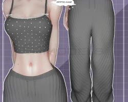 Bella's Cozy PJ Pants & Shirt