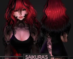 Lileila's Fluffy & Curly Hair for VRChat