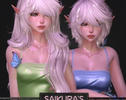 violet's "Scene Girl" Hair Duo