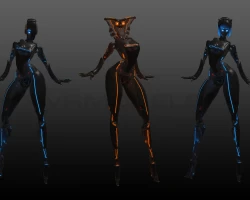 Aperture Rave - GlaDOS/SnekOS materials