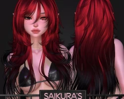 Gekka's Hair for VRChat