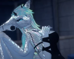Light Fury HTTYD Texture for Celeste Dragon