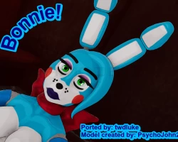 Bonnie! Ready to upload avatar for VRChat.