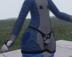 Mayu Fishnet Dress
