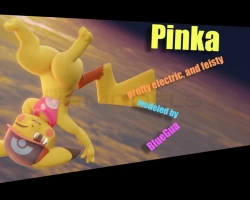 [BlueGuaSpecial] -3Dモデル-ピンカ-Pinka-Pretty electric, and feisty