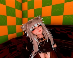 Rest in black bed