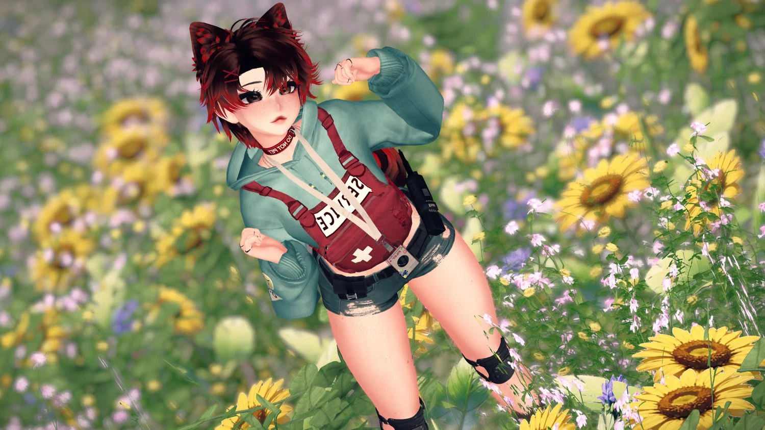 Vrchat Riley Riley The Service Dog » VRModels - 3D Models for VR / AR and CG projects1