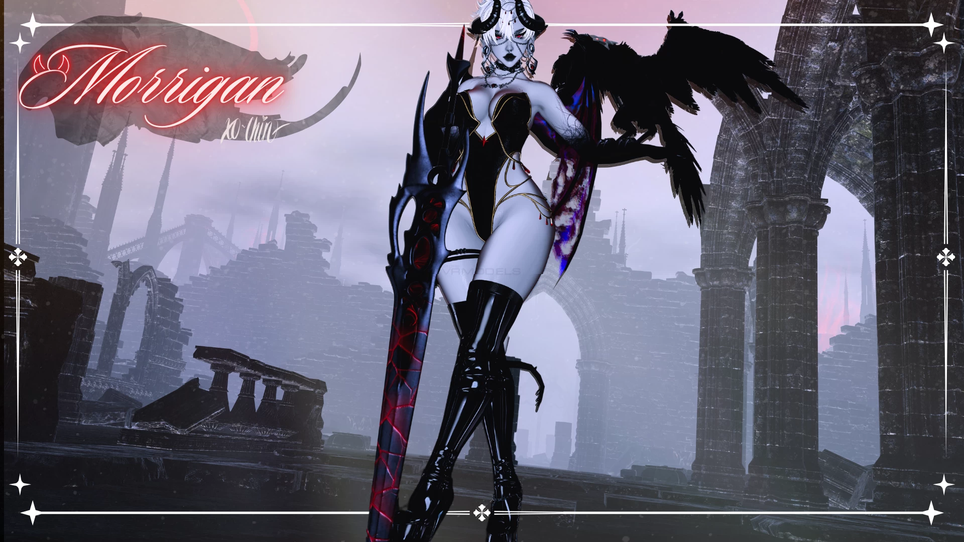 Morrigan » VRModels - 3D Models for VR / AR and CG projects1