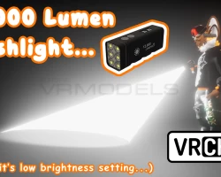 12,000 Lumen Flashlight (VRCHAT)