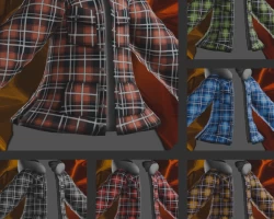 (Mayu only) Flannel Jacket