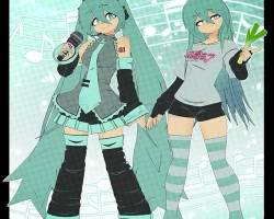 Stylized Miku