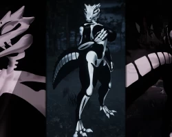 Skeleton Body Painting Kroxigor Decal