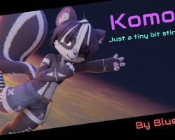 [BlueGuaShop] -3Dモデル-Komoi-Just a tiny bit stinky~