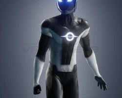 Radiant Black VRChat 3D Model + Unity package