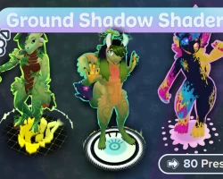VRChat Ground Shadow Shader for Ultra 🎮