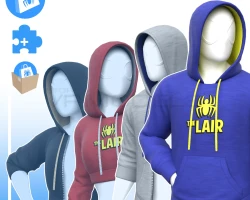[VRC] The Lair - MEGA Hoodie Bundle