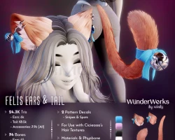 Felis Ears & Tail