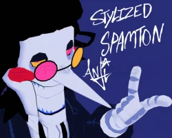 STYLIZED SPAMTON by MALWAREMAWS